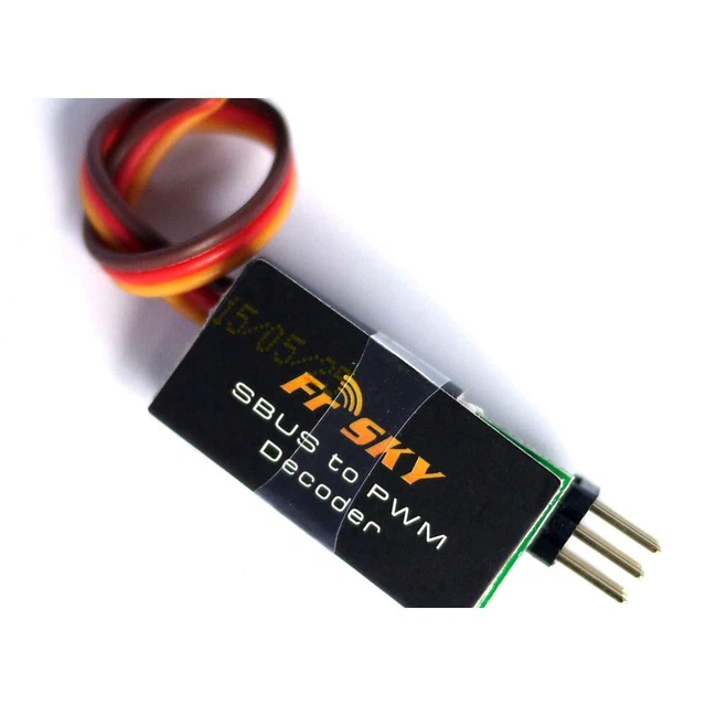 FRSKY SBUS TO PWM Signal Decoder for Analog Digital Servos with SBUS