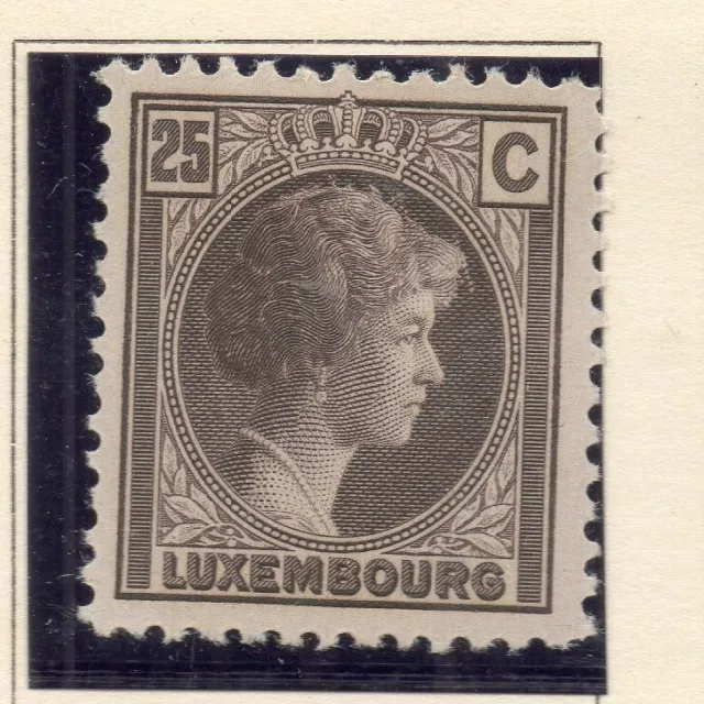 Luxembourg 1926-28 Early Issue Fine Mint Hinged 25c. NW-134201