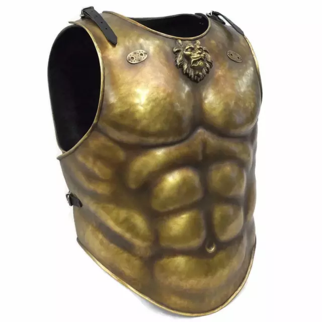Medieval Roman Greek Muscle Jacket  Armor Muscle Costume Breasplate Jacket