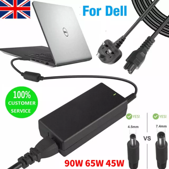 Laptop Charger Adapter Power Cord FOR Dell Inspiron 11 13 15 17 3000 5000 7000