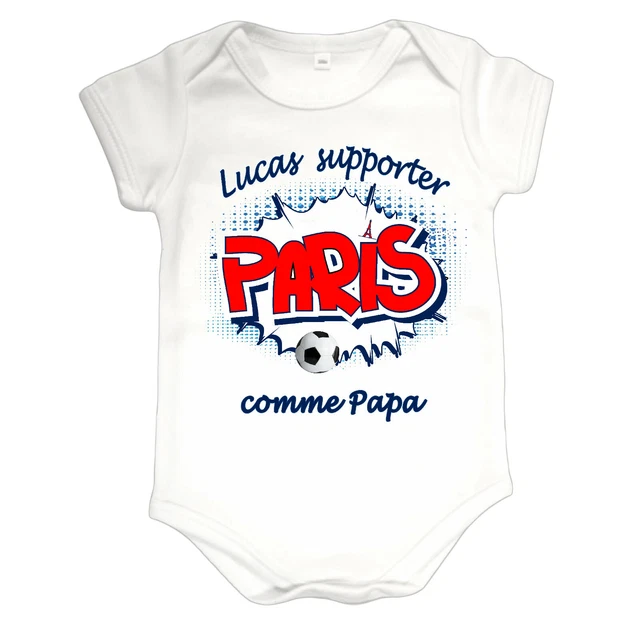 Maillot psg bebe personnalise hotsell