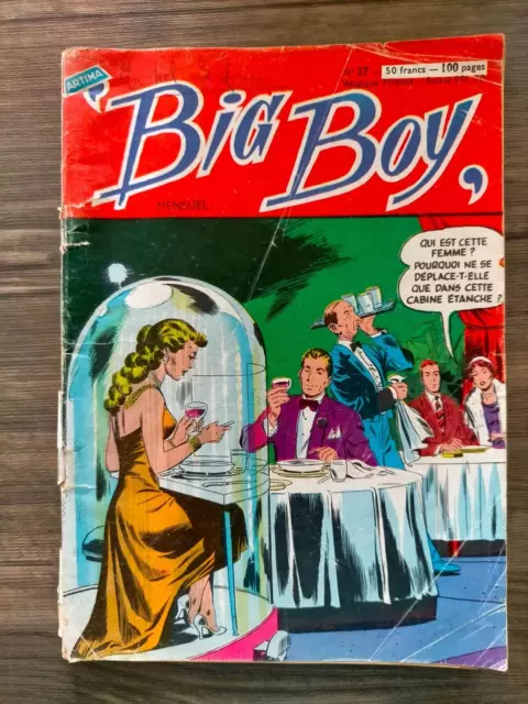 bd BIG BOY  n° 27  Artima 1958