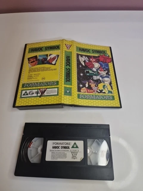 THE FORMATORS THE Havoc Symbol - Animated Pal VHS Very Rare Krypton ...