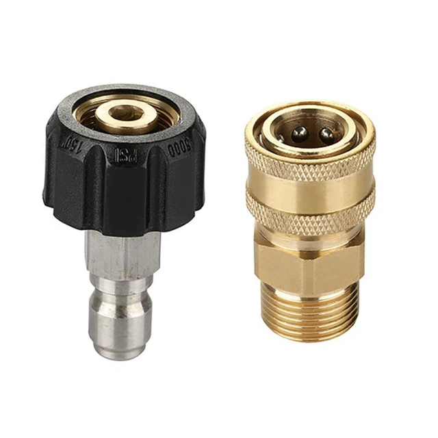 INCH PRESSURE WASHER Adapter Set Quick Disconnect Kit Quick Connect