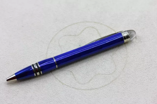 Montblanc Starwalker Cool Blue Line Kugelschreiber   Ausgezeichneter Zustand