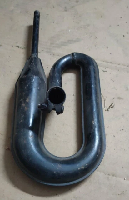 Marmitta espansione fondo magazzino d. 22 mm X ciclomotori Piaggio senza silenz.