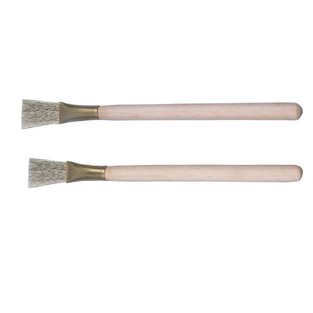 Set Di 4 Punzoni Circolari In Metallo Per Ceramica E Argilla - Strumenti Per Intaglio Scultura, Con Manico In Legno, Dimensioni Variabili - 3