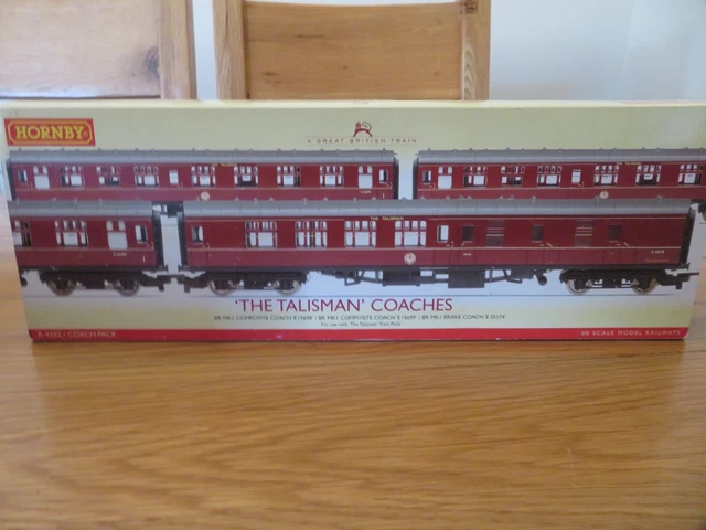 HORNBY R4252 COACH pack br mk1 coaches for use with talisman train pack ...