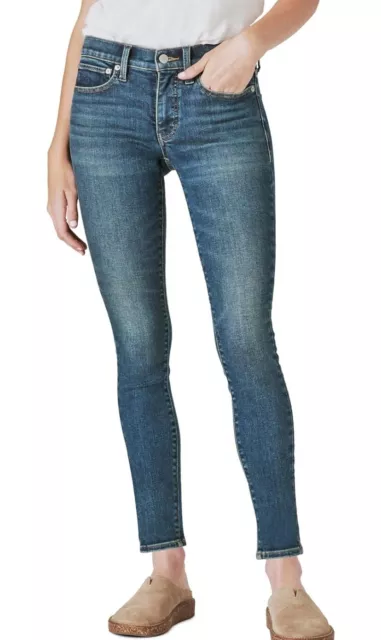 Lucky Brand Women's Mid Rise Ava Skinny Jean, Lyell, 4/ 27