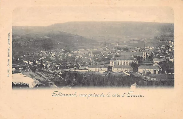 Luxembourg - ECHTERNACH - Vue prise de la côte d'Ernzen - Ed. Ch. Bernhoeft 927