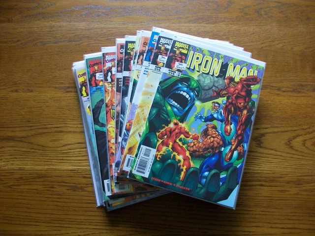 Iron Man (Heroes Return) comic lot 14-25 complete NM