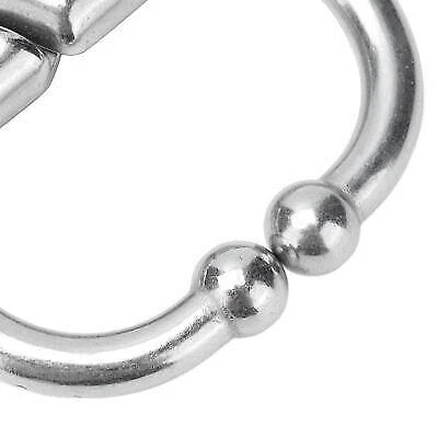 Stainless Steel Cattle Nose Clamp for Farm AG - Bull Cow w/ Spring [US