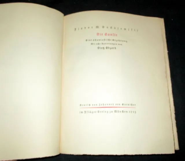 1922 Dostojewski DIE SANFTE Pergament NUMERIERT SIGNIERT Expressionismus signed 4