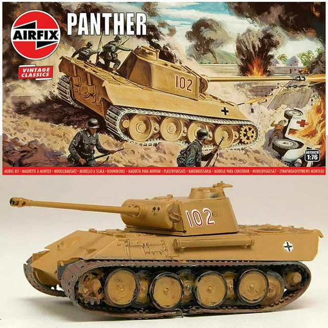 Airfix Tank battle Model Kit WW2 history World of Tanks Allies war WOT artillery