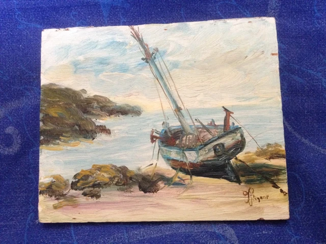 Bateau à Voile Sur La Mer Peinture Imprimé Peinture à L'huile Moderne Abstraite Toile Mur Art Pour La Décoration De La Maison Toile Photo 70x100cm(28x39in) Avec Cadre