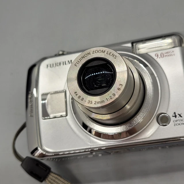 Fujifilm FinePix A900 9,0 megapixel fotocamera digitale compatta argento testato 10