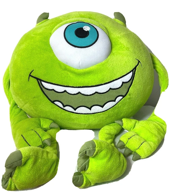 DISNEY PIXAR MONSTERS Inc Mike Wazowski Green Plush 20" W/Legs Stuffed