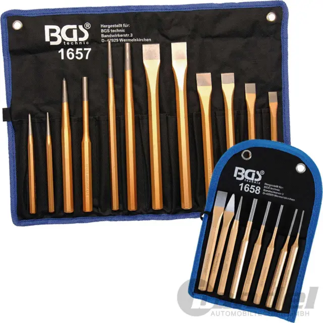 BGS Splintentreiber-Set 20-tlg. Ciseau Grain Durchtreiber &amp;