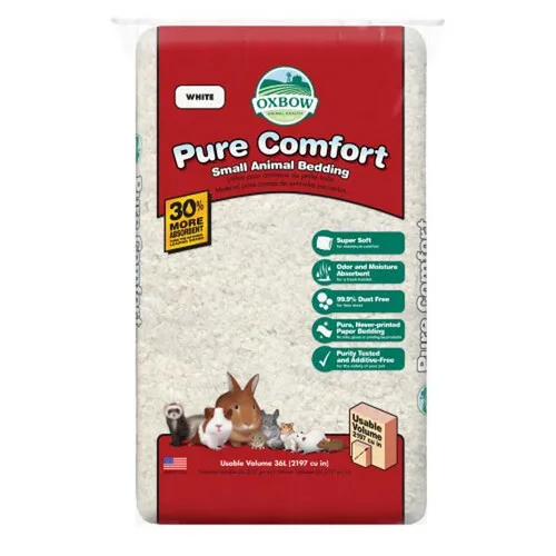 Pure Confort Petit Animal Literie Blanc 1 Compte / 36 Li