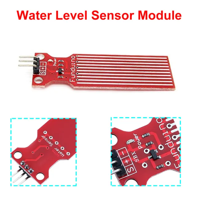 Water Level Sensor Module Depth Of Liquid Or Raindrop Rain Height Arduino Pic Pi