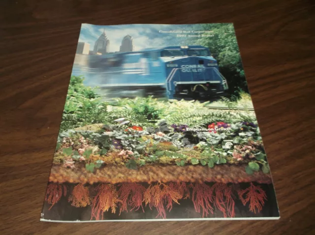 1992 Consolidated Rail Corporation Conrail Annual Report