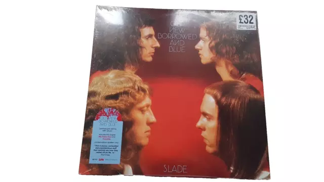 Slade - Old New Borrowed And Blue Lp Splatter Vinyl *New*
