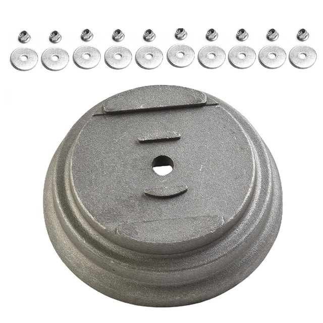 Stainless Steel Grass Cover Guard Blade Base Electric Lawn Mower Accessories