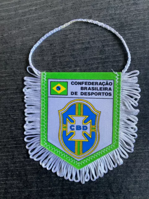 Antiguo Banderín/Banner Confederação Brasileira De El S - Vendaje Brasil A