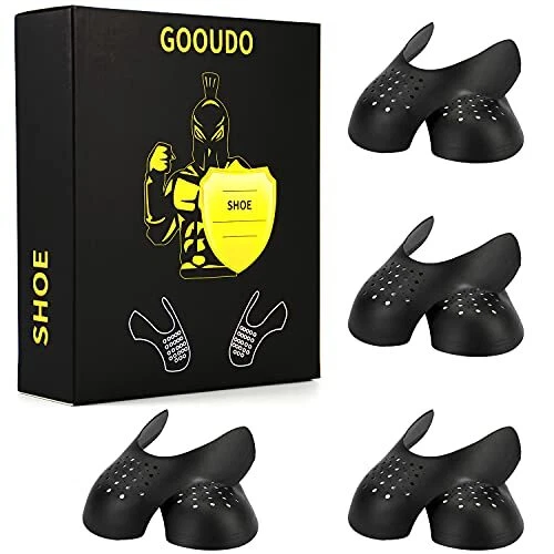 GOOUDO 4 Pairs Shoe Crease Protectors Guards Anti Sneaker Crease Toe Box Decr