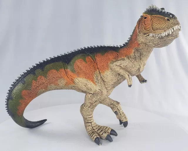 Schleich Giganotosaurus Orange Dinosaur #14543 Tyrannosaurus Rex