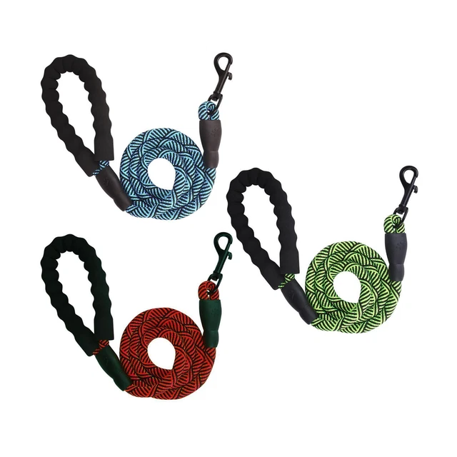 Correa portátil de plomo para perro cuidado de la cuerda de tracción para seguridad al caminar