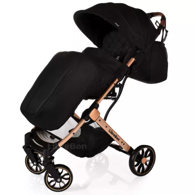 Baby Stroller Pram Foldable & Lightweight Travel Buggy UK 3
