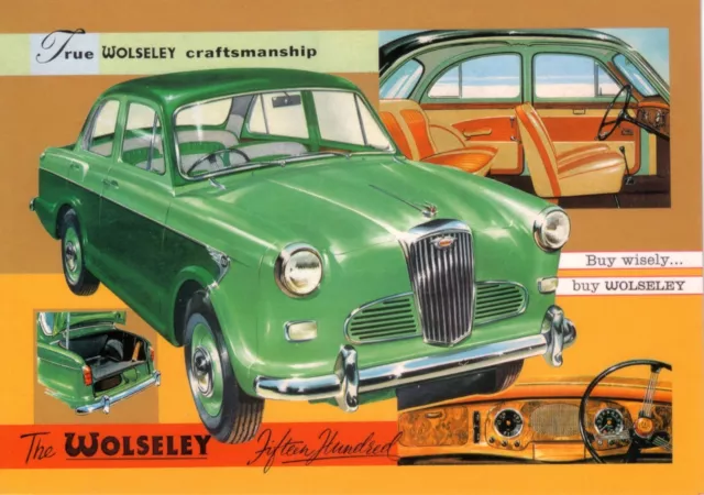 Wolseley 1500 1957 Car Jumbo Fridge Magnet