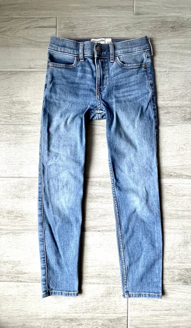 Abercrombie Kids Girls High-Rise Jean Legging Slim Jeans Size 7/8