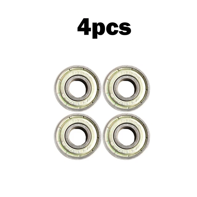 2-10PCS Skateboard 608ZZ Bearing Stainless Steel Roller Scooter Wheel (ABEC-11)