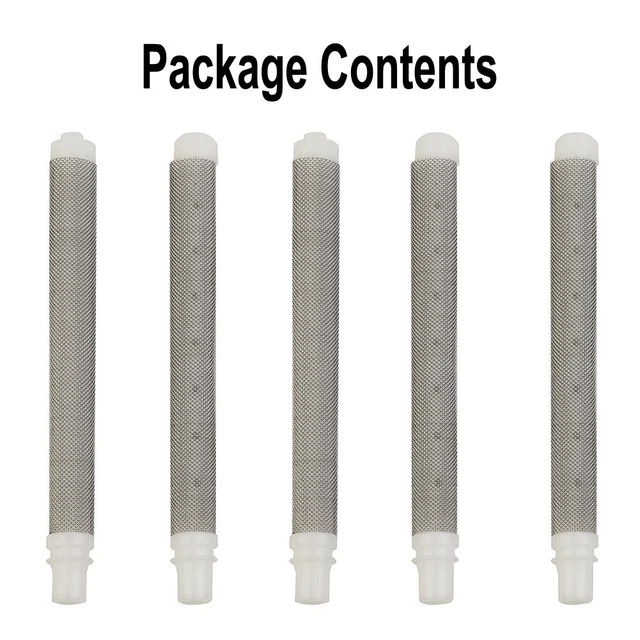 5Pcs Luftleere Sprühfarbe Filter 60-Mesh Edelstahl for Wagner Baugruppe