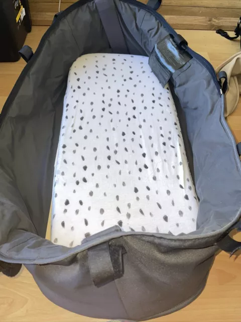 BUGABOO CAMELEON 3 Dark Grey Bassinet Carrycot Fabric Mattress Board 25.00 PicClick UK