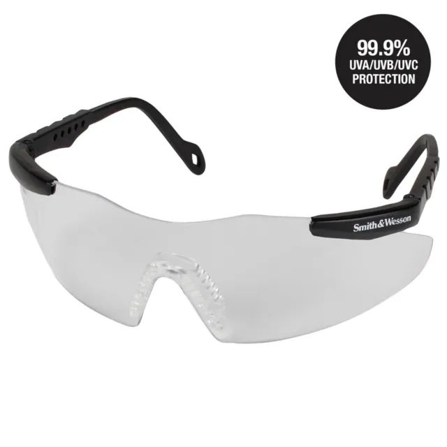 Smith & Wesson 19794 Magnum Shooting Safety Glasses Clear Anti-Fog Lens ANSI Z87 3