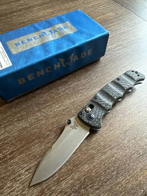 Benchmade Nakamura 484-1 Carbon fiber /s90v  RARE PROTOTYPE AMONG FIRST ONES