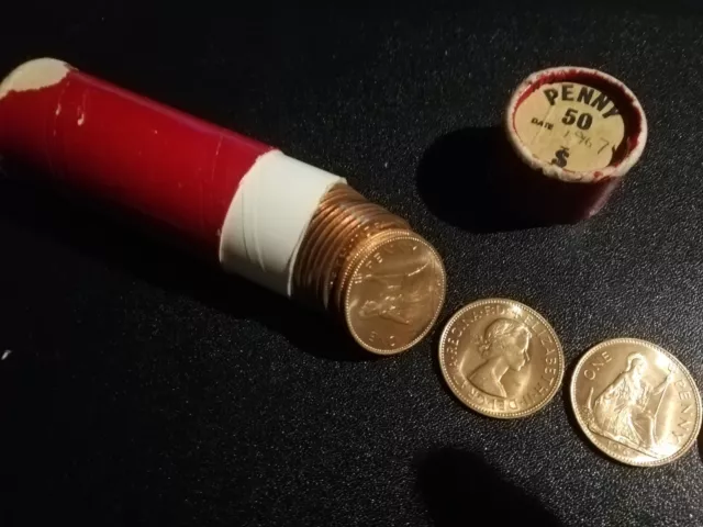 1967 Pennies Uncirculated From Tube (Read Description)