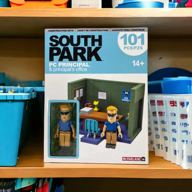 South Park PC Principal & Principal’s Office Construction Set by McFarlane Toys