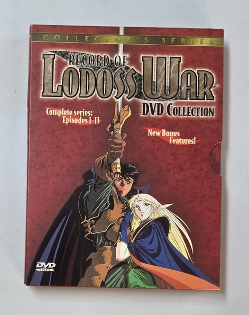 RECORD OF LODOSS War - Collector's Set (DVD, 1998, 2-Disc Set