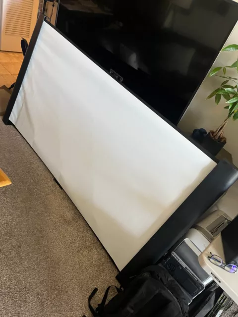 Used Epson/Accolade Duet Ultra Portable Projector Screen ELPSC80 NO TRIPOD INC.