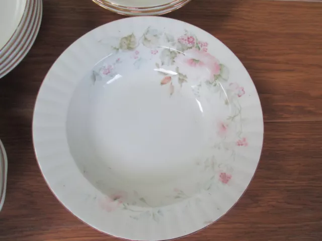 Fine Selection Mismatch China Soup/Cereal 6.5" Bowls Sold Individually At £2.00 3