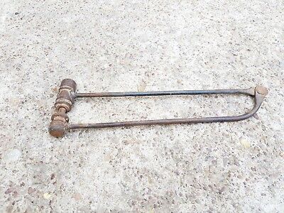 Old Early Scarce Primitive Handmade Unique Iron Bullet Making Tool