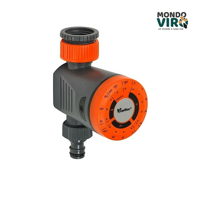 Programmatore per irrigazione elettronico solenoide 3 funzioni Papillon giardino