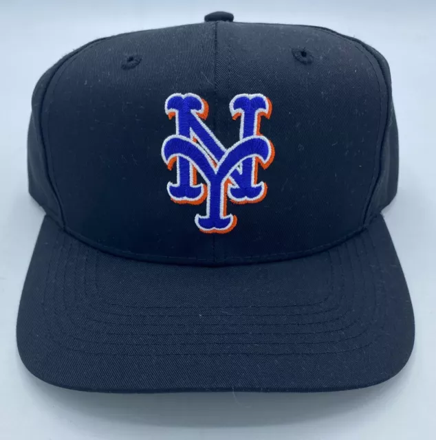 MLB New York Mets Twins Enterprise Youth Kids Structured SnapBack Cap Hat NEW!