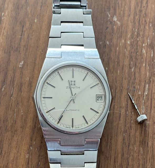 Montre Zenith Vintage Automatique - Calibre 2572 - Réf. 18.181 - Années 70 - Occasion