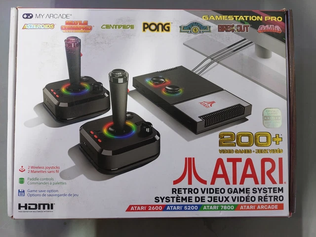 MY ARCADE ATARI Game Station Pro Retro Video Game Console Atari 2600 ...