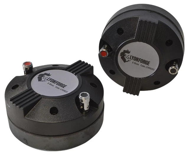 SOUND LAB Piezo Horn Tweeter 7x3 Inches (180x80mm) - Black - 2-in-1 - 50W Max